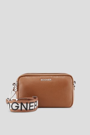 BOGNER Andermatt Avy Crossbody Bag Mocha | EF6491308
