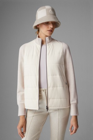 BOGNER Aurora Hybrid Jacket Sand melange | ZR0765821