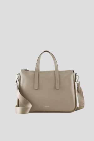 BOGNER Brig Gavi Handbag Taupe | ZY9512436