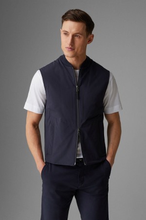 BOGNER Fillis Waistcoat Navy Blau | FM4708391