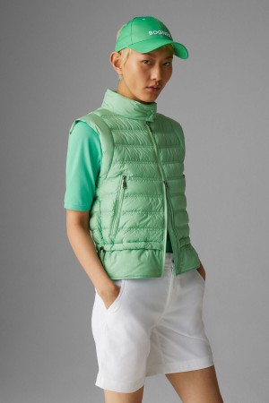 BOGNER Florin Laufschuhe Down Waistcoat Hellgrün | JD8570341