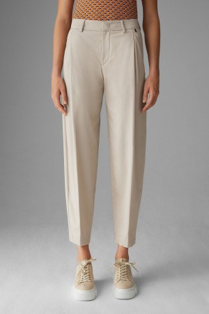 BOGNER Jenny Pleat-front Pants Sand | RH3582679