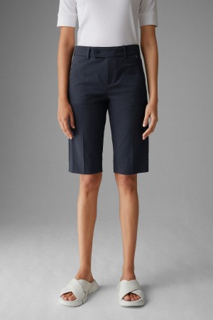 BOGNER Lara Bermuda Shorts Navy Blau | OA1925376