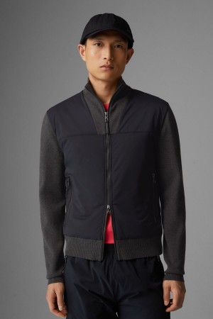 BOGNER Miguel Hybrid Jacket Anthracite melange | TR5208719