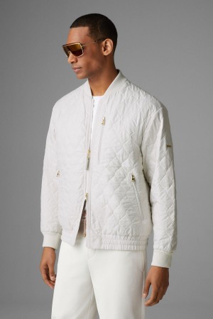 BOGNER Peter Gesteppt Jacket Off-white | RI0493685