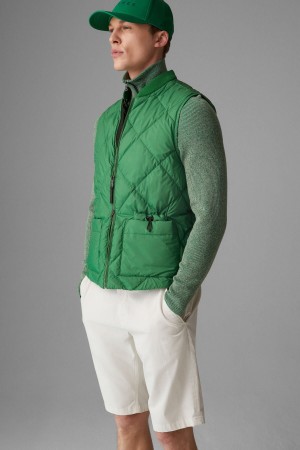 BOGNER Rocco Down Waistcoat Grün | HF1657932