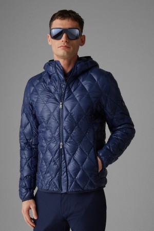 BOGNER Sport Areso Laufschuhe Down Jacket Dunkelblau | MK7894230