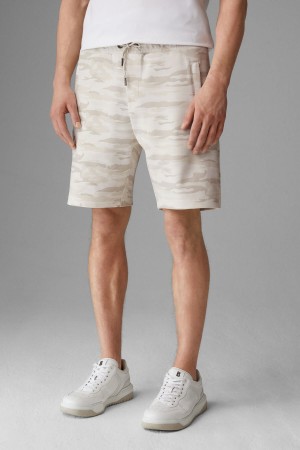 BOGNER Sport Cajos Sweat Shorts Beige | JQ8094251