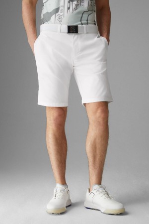 BOGNER Sport Gorden Functional Shorts Weiß | TY7248531