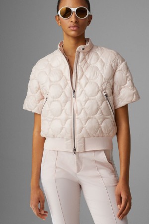 BOGNER Sport Laia Kurzes-sleeve Gesteppt Jacket Rosa | UH3158602