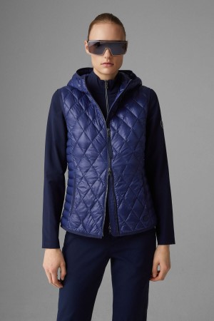 BOGNER Sport Pippa Down Waistcoat Dunkelblau | QN6573240