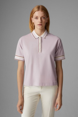BOGNER Tala Polo Shirt Lilac | XF0467183