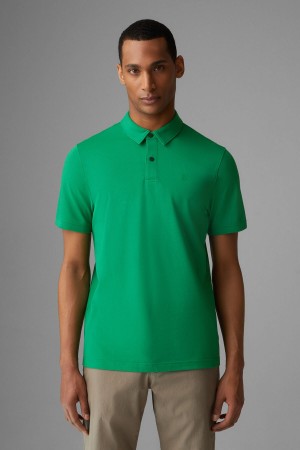 BOGNER Timo Piqué Polo Shirt Grün | BA6540872