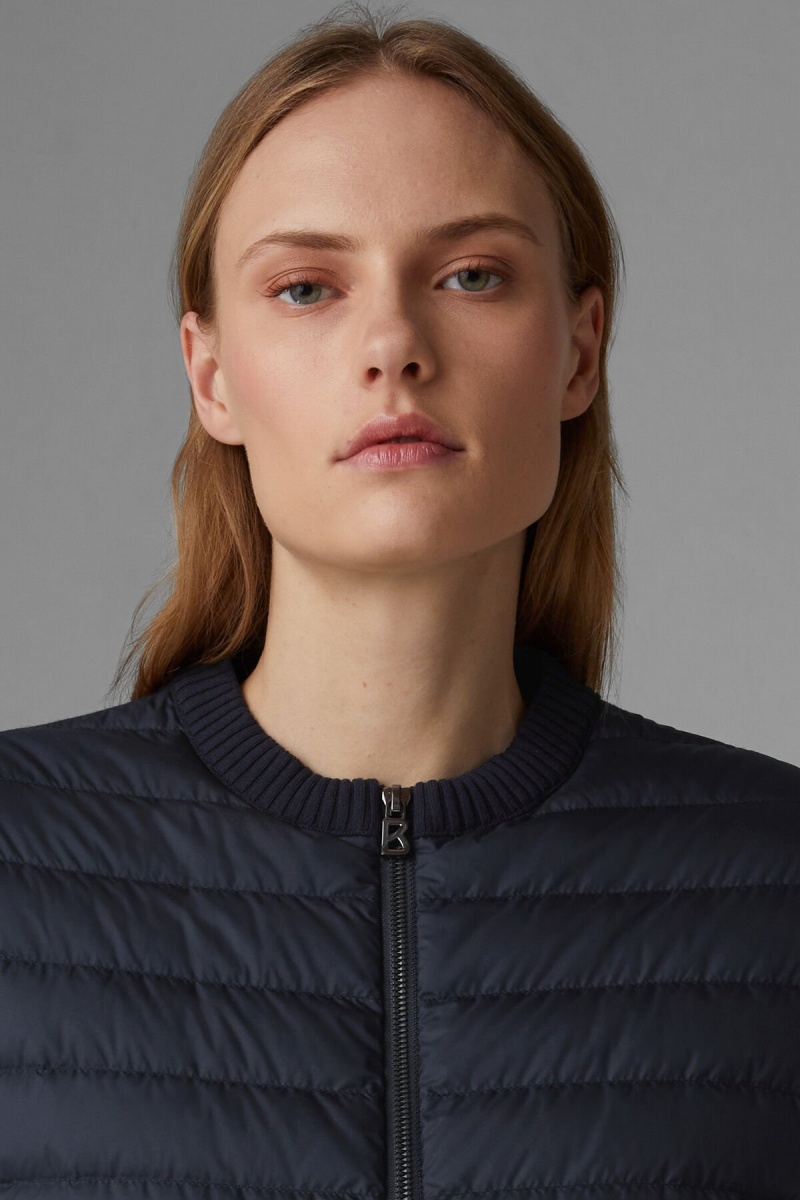 BOGNER Allisa Down Gestrickt Gilet Navy Blau | HN2907635