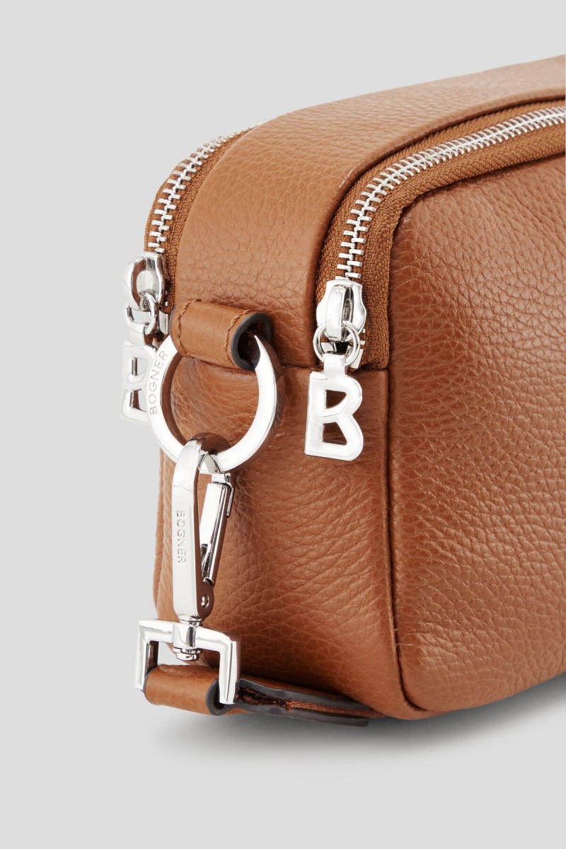 BOGNER Andermatt Avy Crossbody Bag Mocha | EF6491308