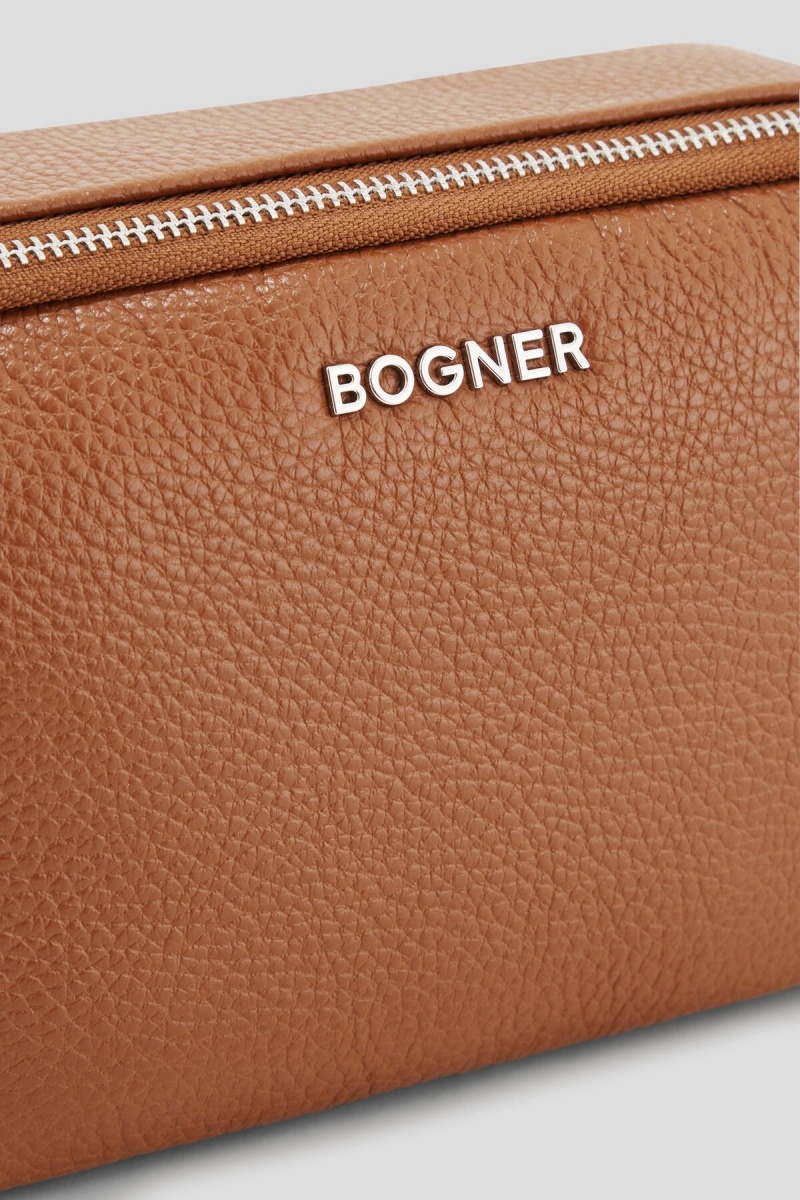 BOGNER Andermatt Avy Crossbody Bag Mocha | EF6491308