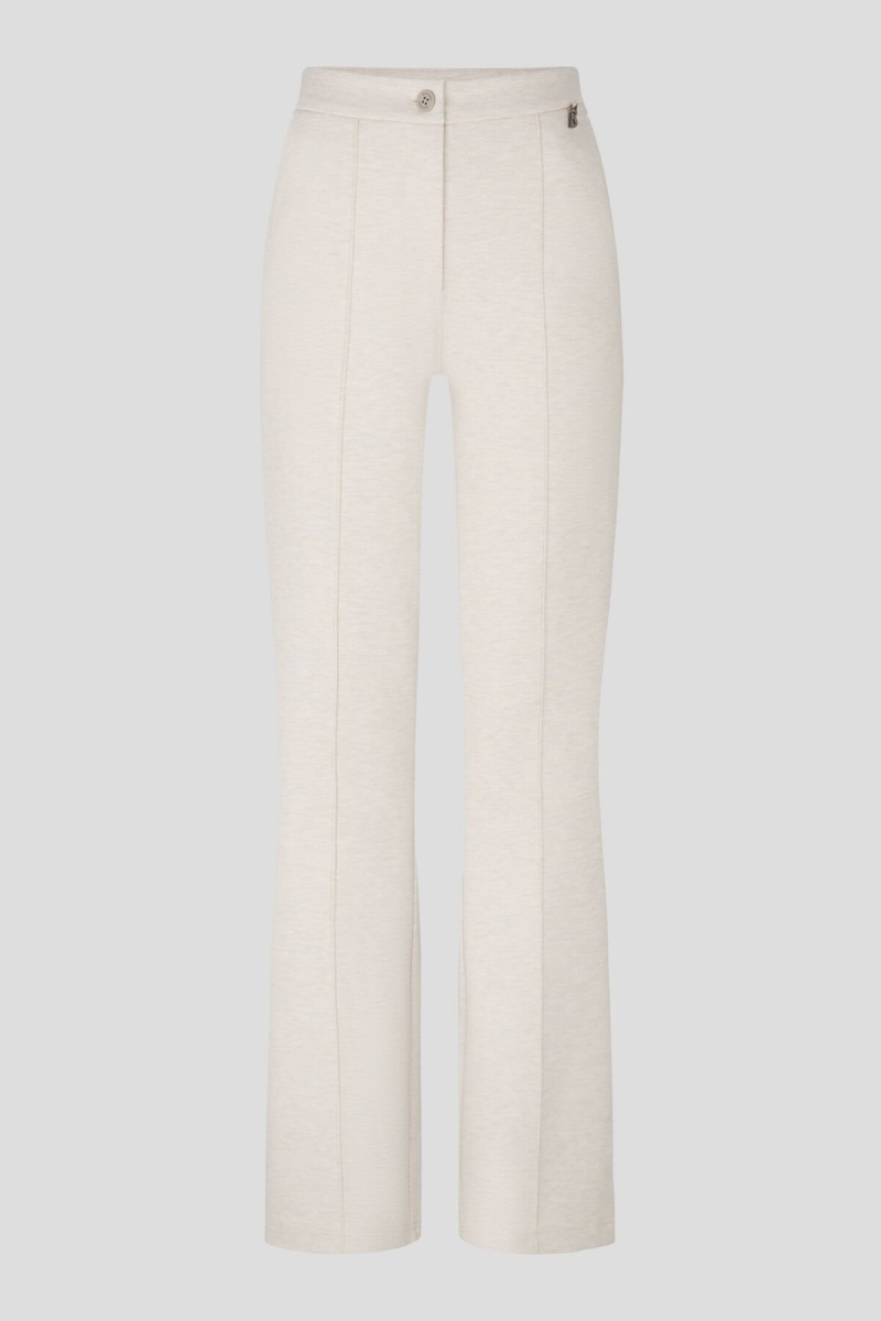 BOGNER April Tracksuit Pants Off-white melange | AY1634928