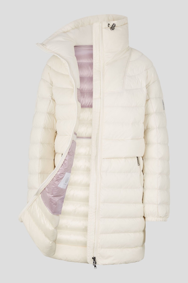 BOGNER Benice Down Coat Off-white | RQ4350978