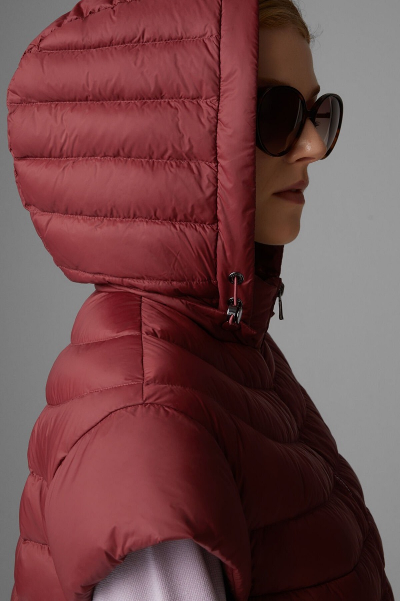BOGNER Betty Laufschuhe Down Gilet Bordeaux | KC0184953