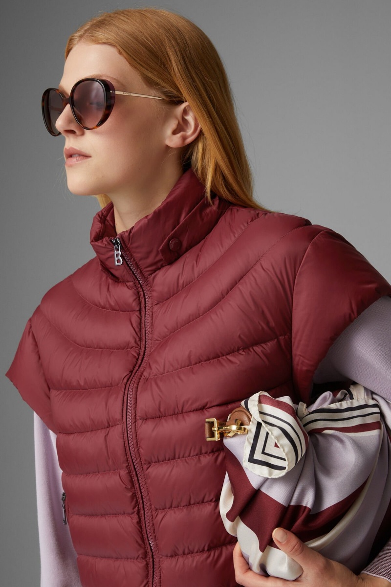 BOGNER Betty Laufschuhe Down Gilet Bordeaux | KC0184953