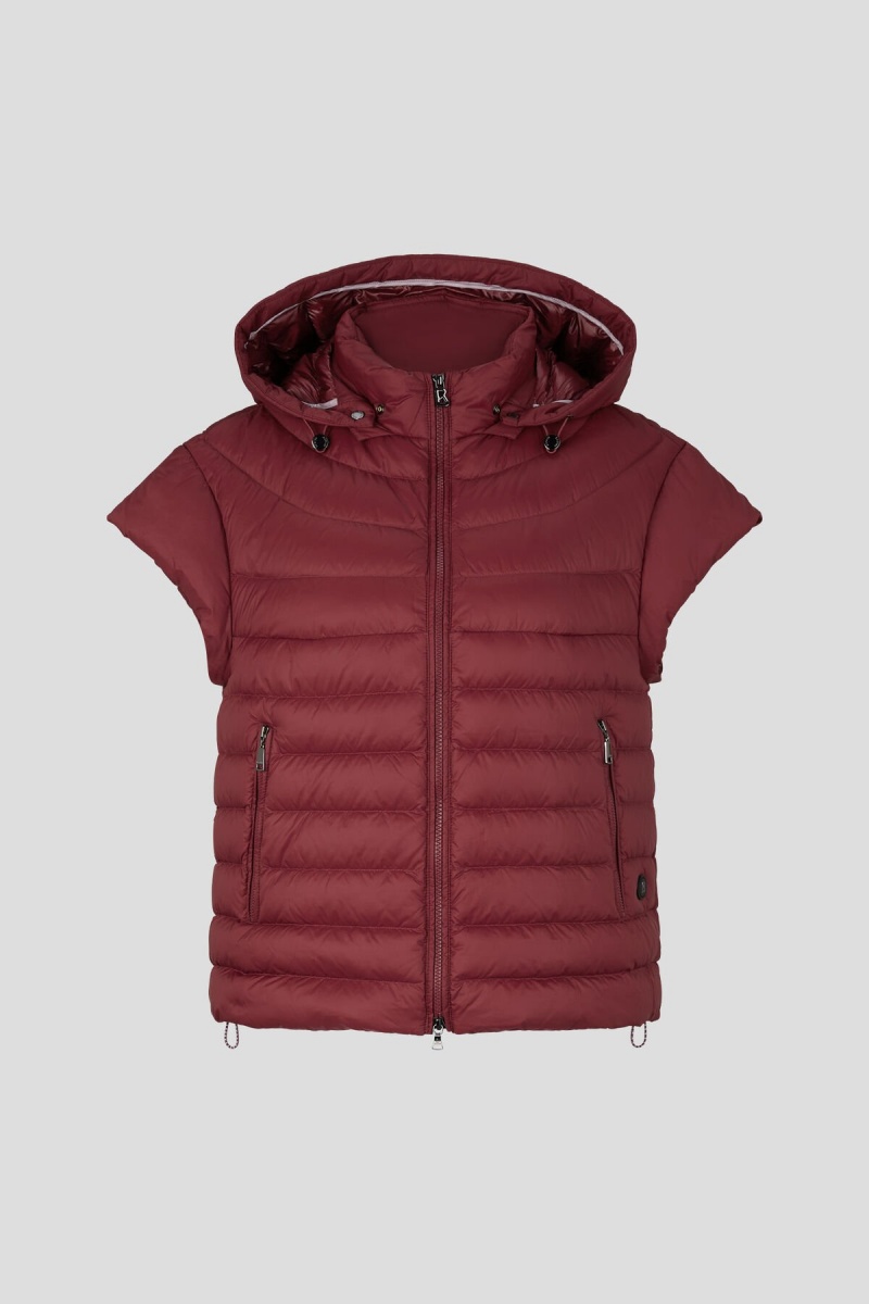 BOGNER Betty Laufschuhe Down Gilet Bordeaux | KC0184953