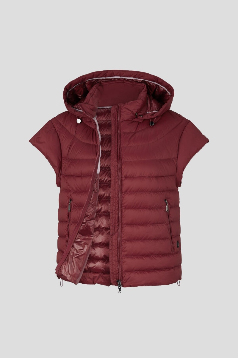 BOGNER Betty Laufschuhe Down Gilet Bordeaux | KC0184953