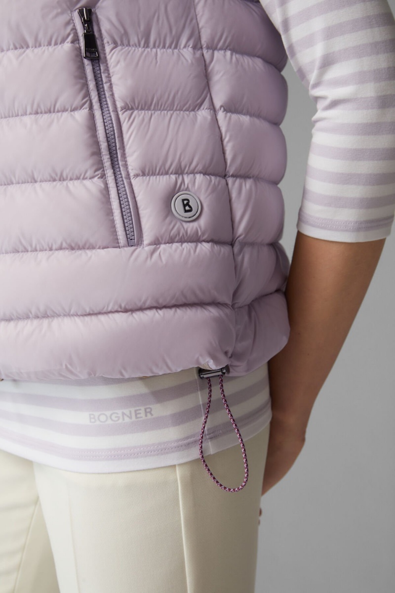 BOGNER Betty Laufschuhe Down Gilet Lilac | TA4589276