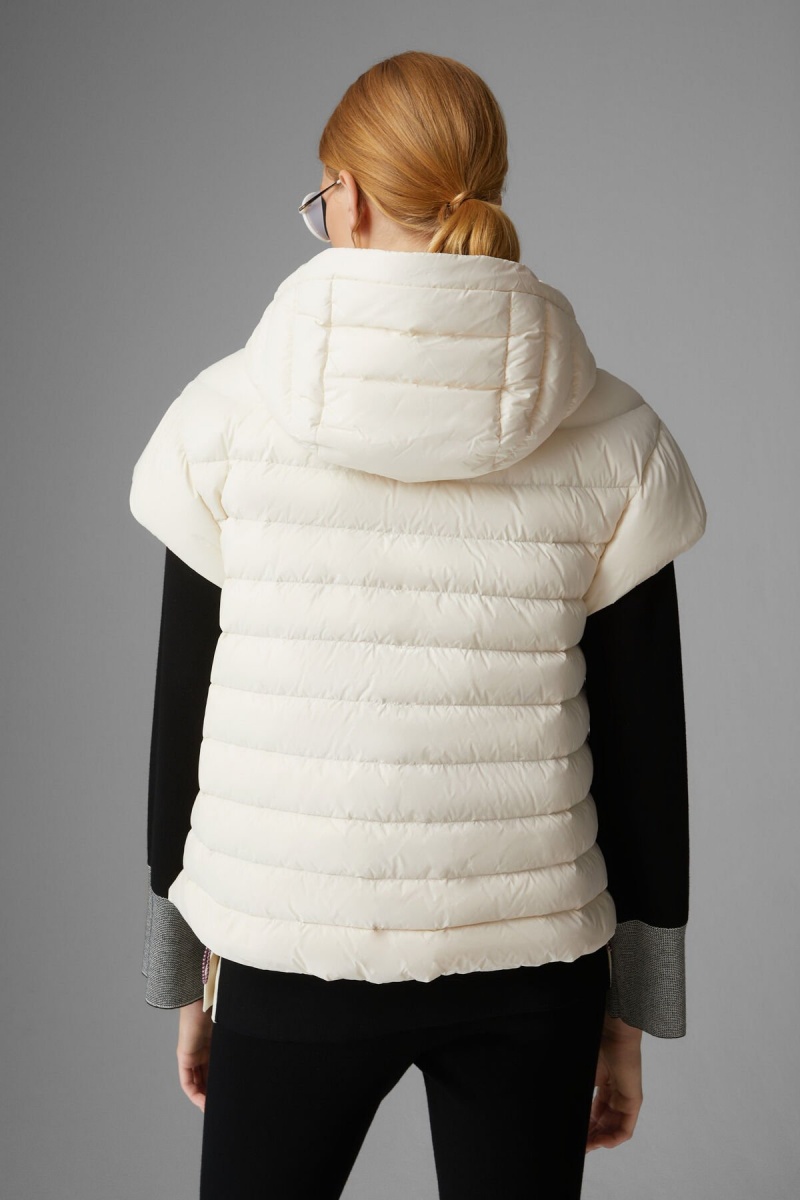 BOGNER Betty Laufschuhe Down Gilet Off-white | VZ4612938