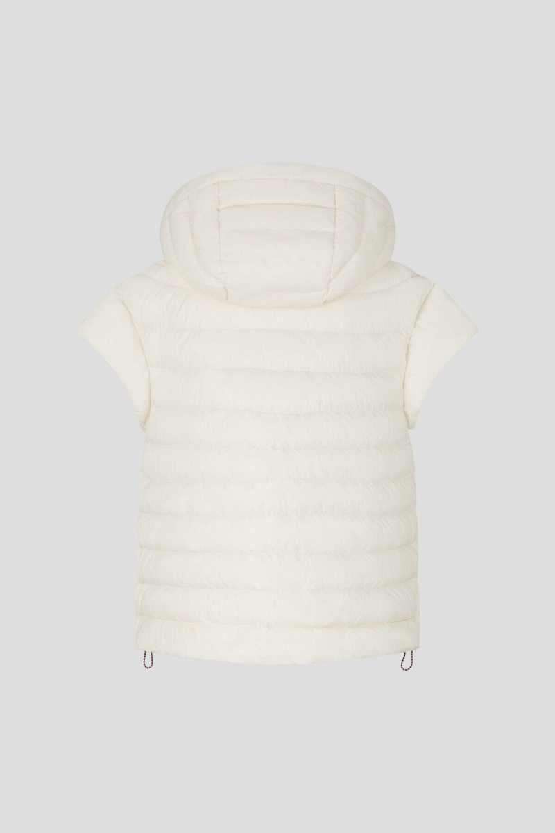 BOGNER Betty Laufschuhe Down Gilet Off-white | VZ4612938