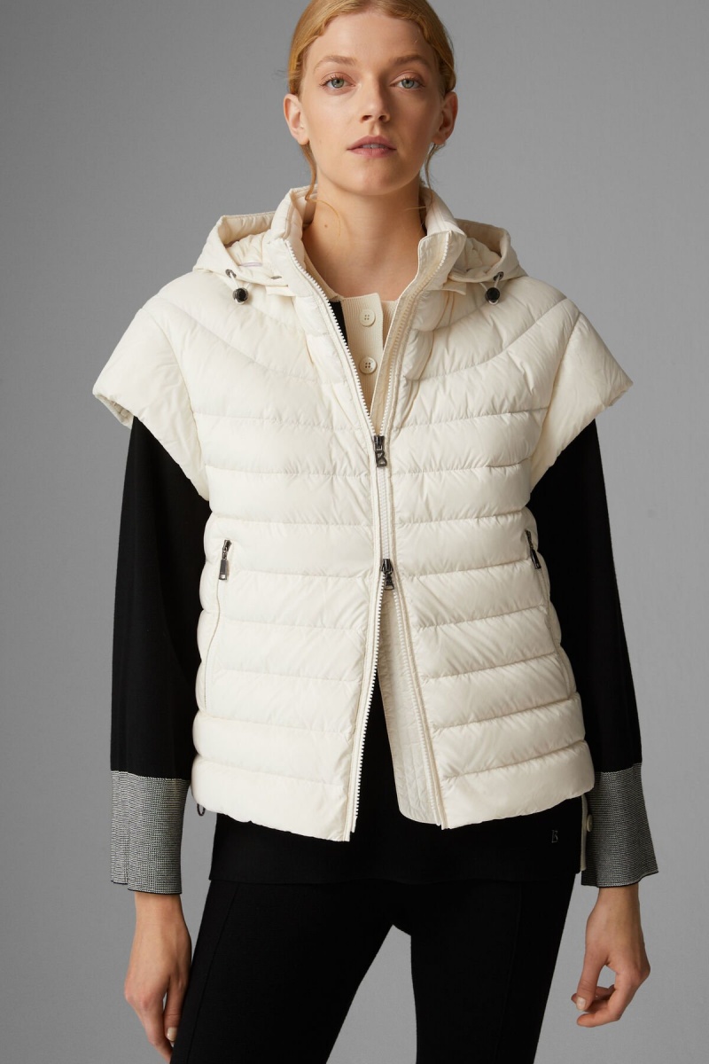 BOGNER Betty Laufschuhe Down Gilet Off-white | VZ4612938