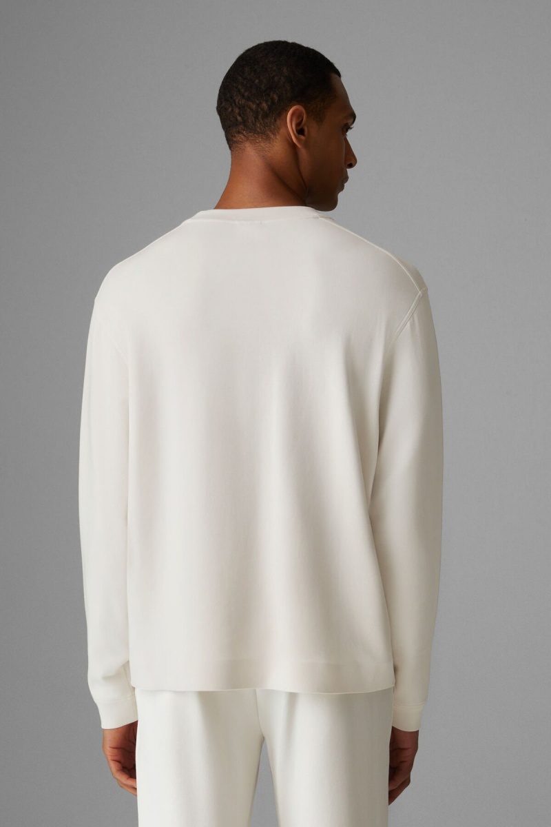 BOGNER Boris Sweatshirt Off-white | BT1802569
