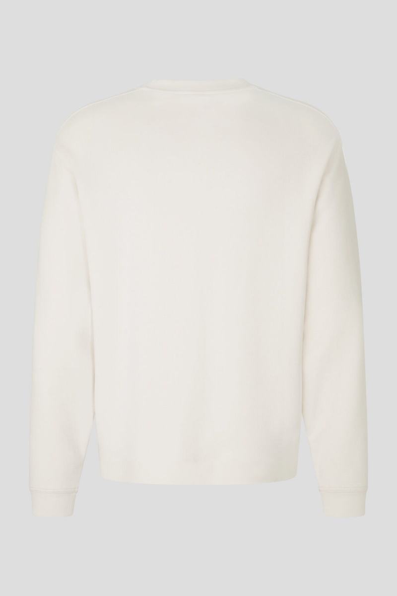 BOGNER Boris Sweatshirt Off-white | BT1802569