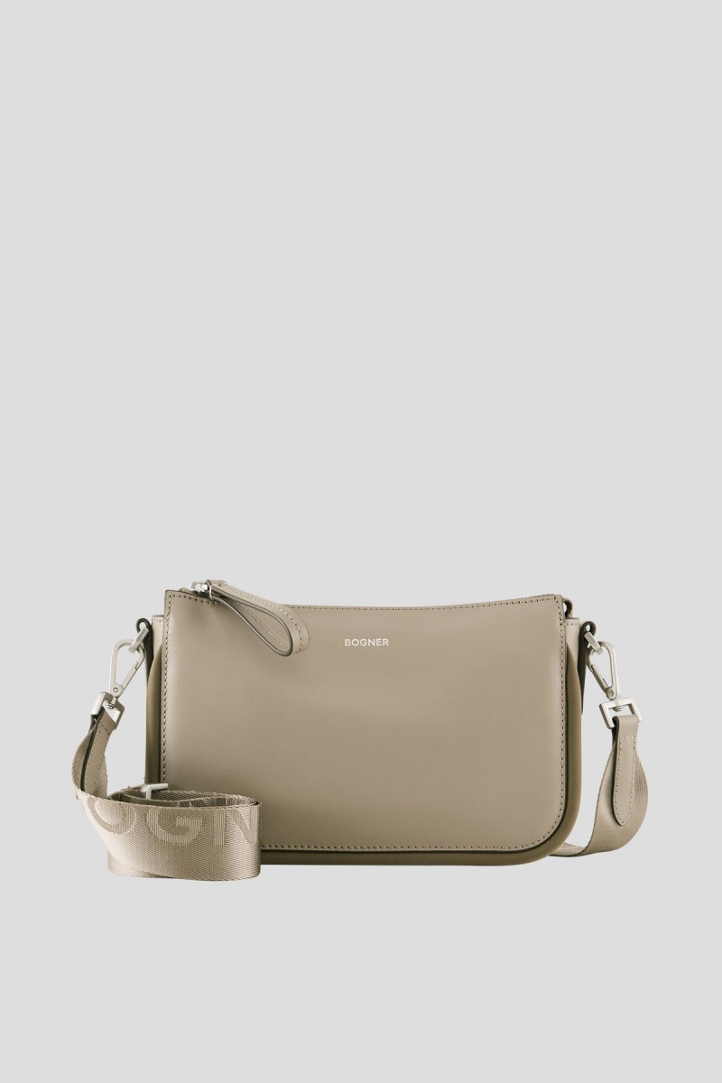 BOGNER Brig Selenay Shoulder Bag Taupe | DG3095164