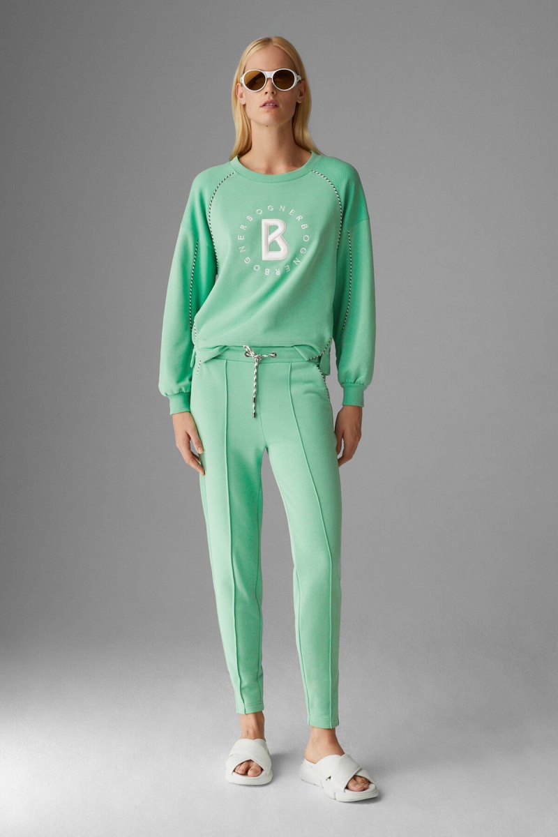 BOGNER Cara Tracksuit Pants Hellgrün | FZ4365720