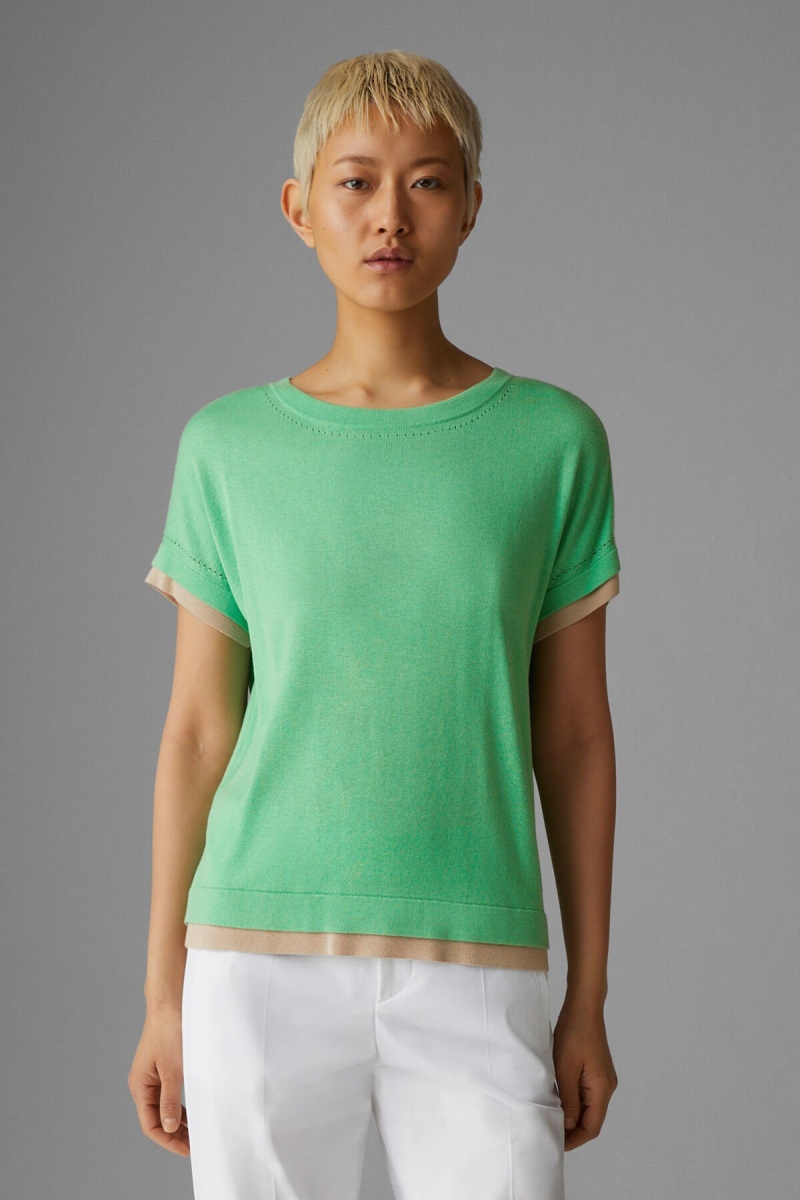 BOGNER Caro Gestrickt Top Grün | DG6948103