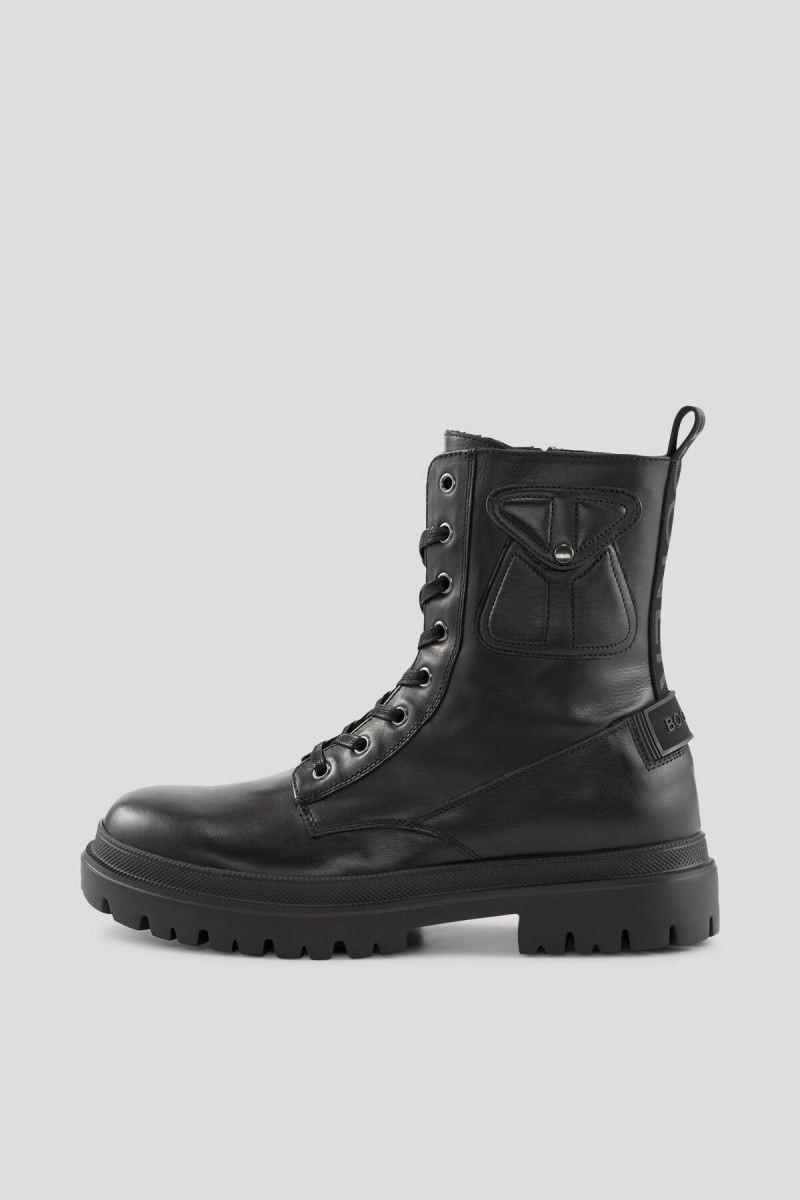 BOGNER Chesa Alpina Ankle Boots Schwarz | XV6354208