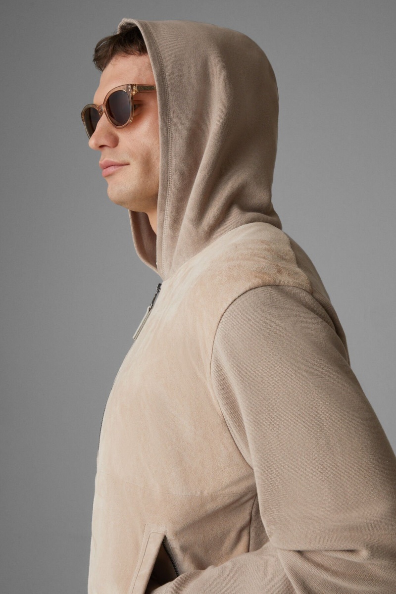 BOGNER Diego Knit Jacket Beige | WQ2871965