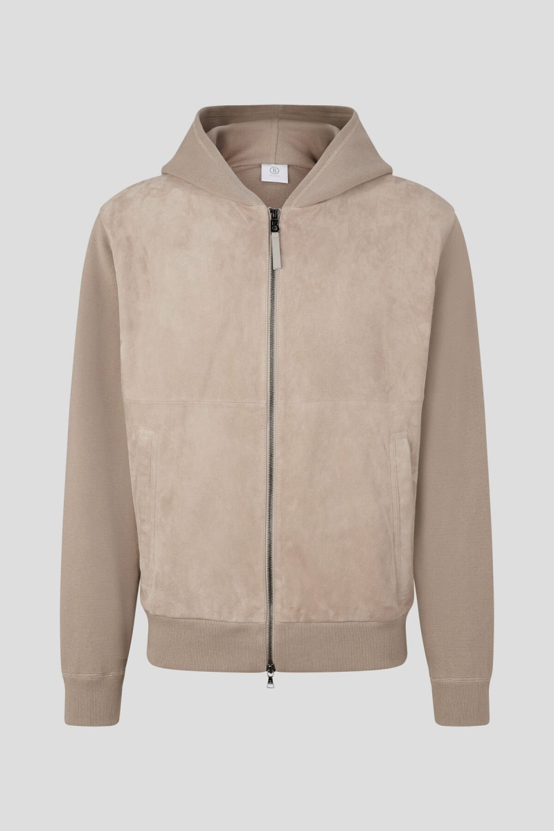 BOGNER Diego Knit Jacket Beige | WQ2871965