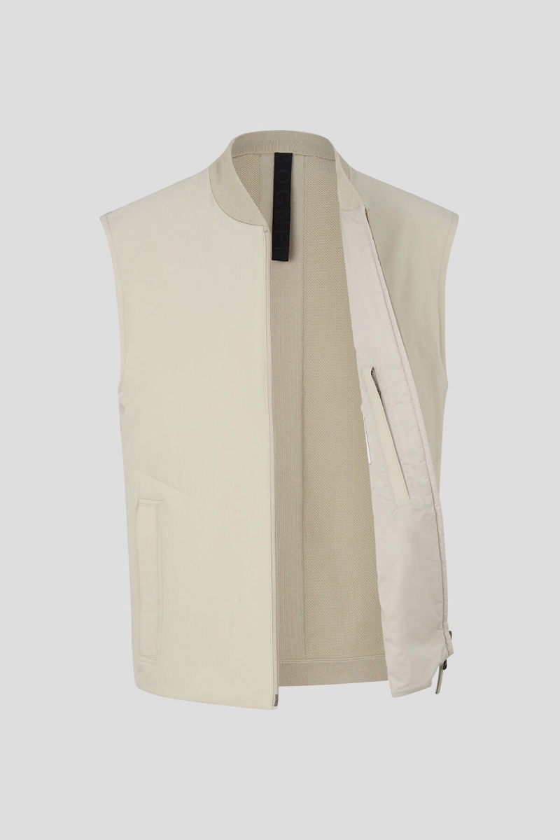 BOGNER Fillis Waistcoat Beige | VD8241956