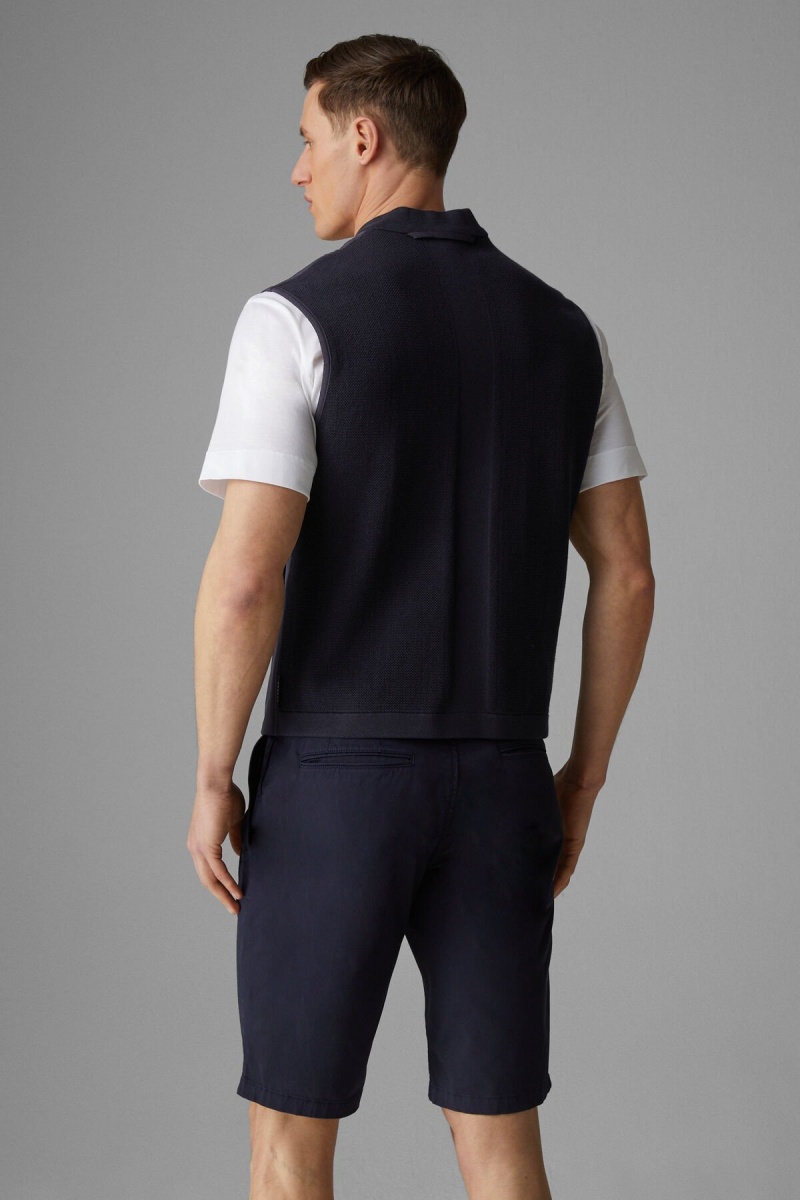BOGNER Fillis Waistcoat Navy Blau | FO5130742