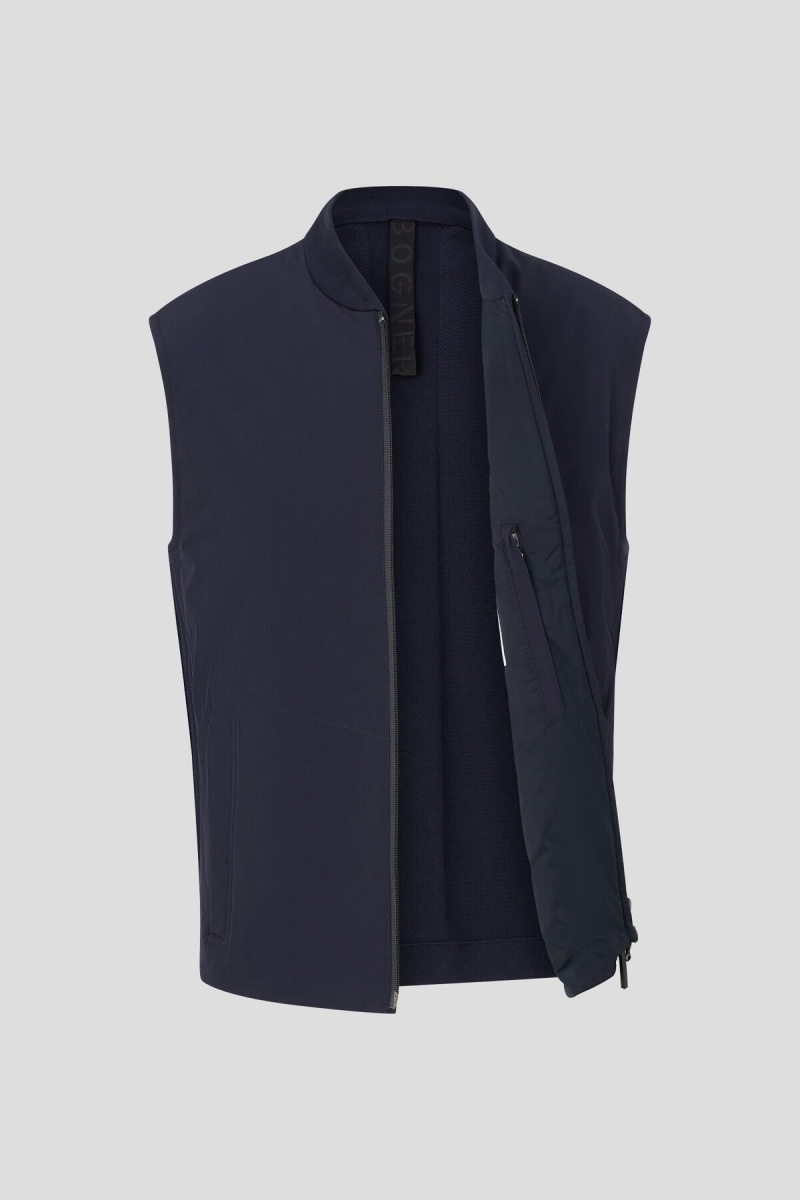 BOGNER Fillis Waistcoat Navy Blau | FO5130742