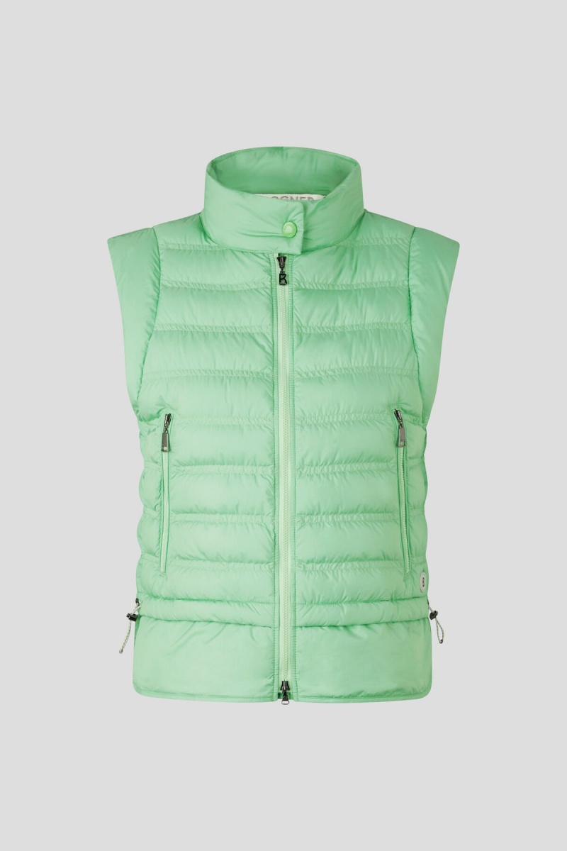 BOGNER Florin Laufschuhe Down Waistcoat Hellgrün | YZ3287960