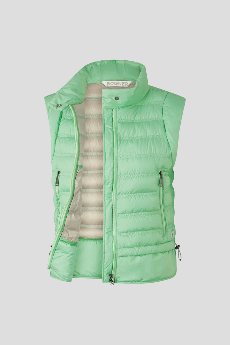 BOGNER Florin Laufschuhe Down Waistcoat Hellgrün | YZ3287960
