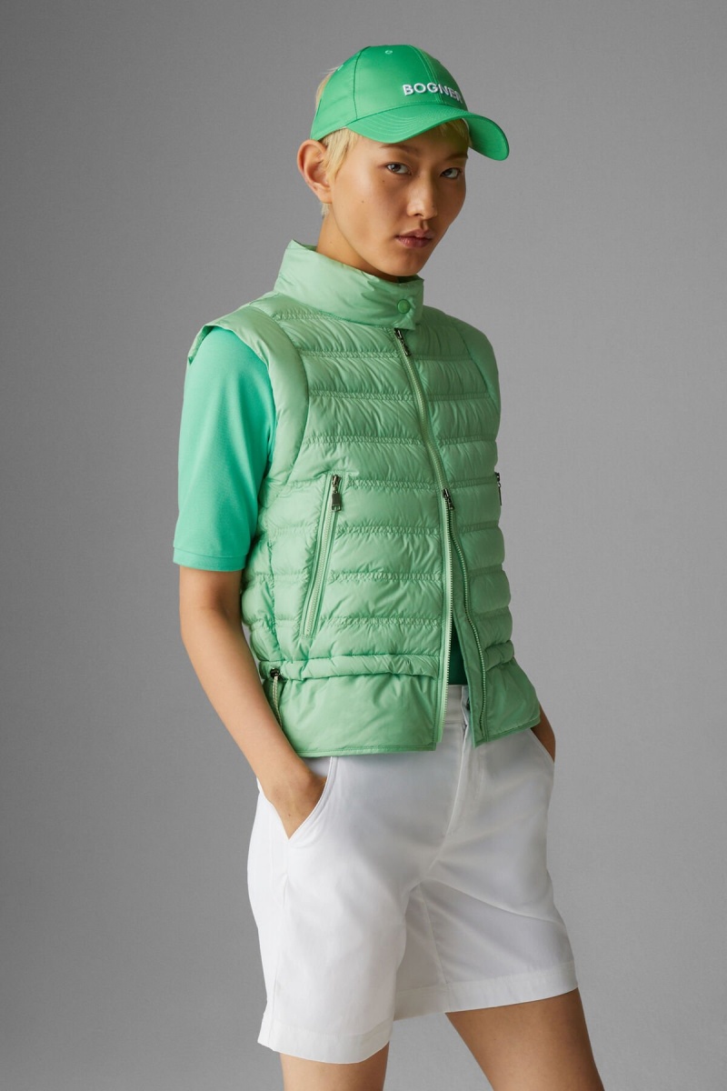 BOGNER Florin Laufschuhe Down Waistcoat Hellgrün | YZ3287960