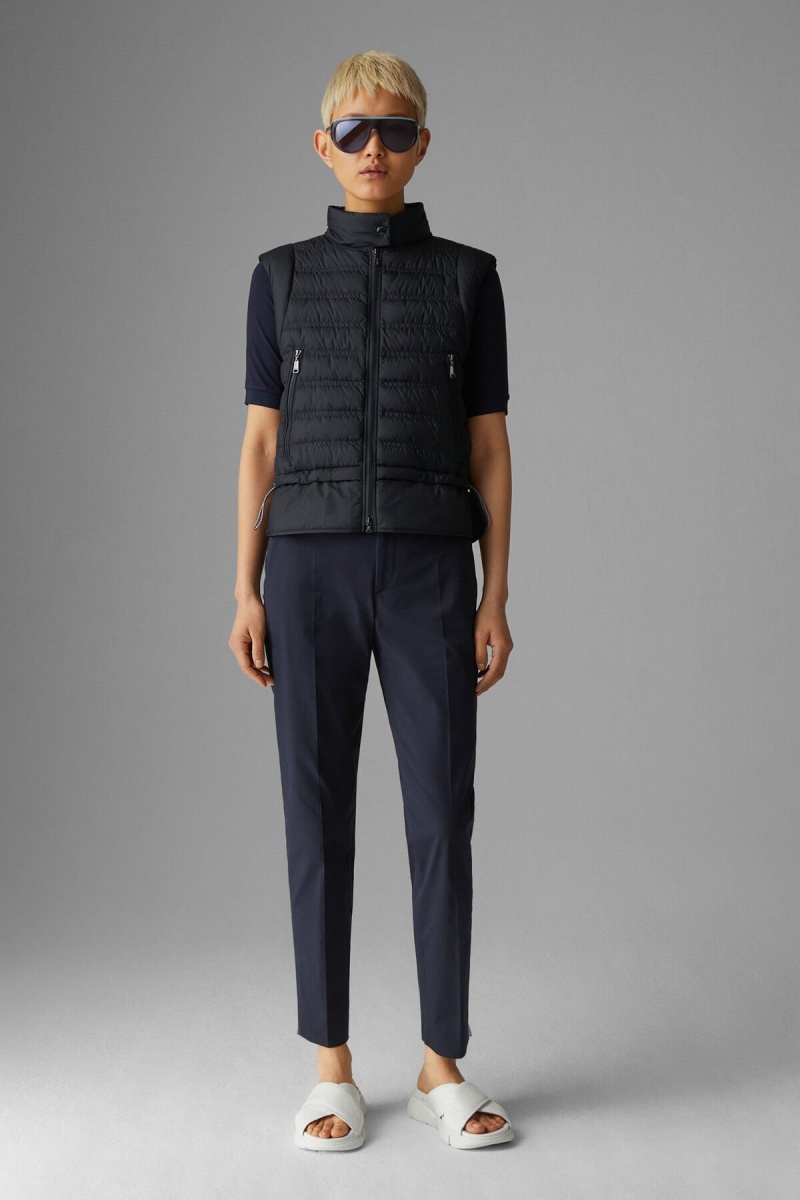 BOGNER Florin Laufschuhe Down Waistcoat Navy Blau | LO7190632