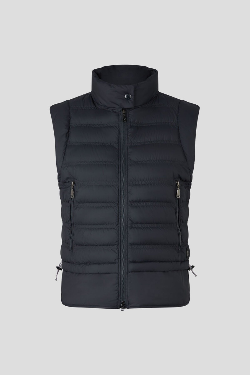 BOGNER Florin Laufschuhe Down Waistcoat Navy Blau | LO7190632