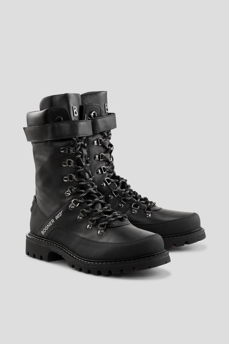 BOGNER Helsinki X Bond 007 Boots With Spikes Schwarz | LD5608391