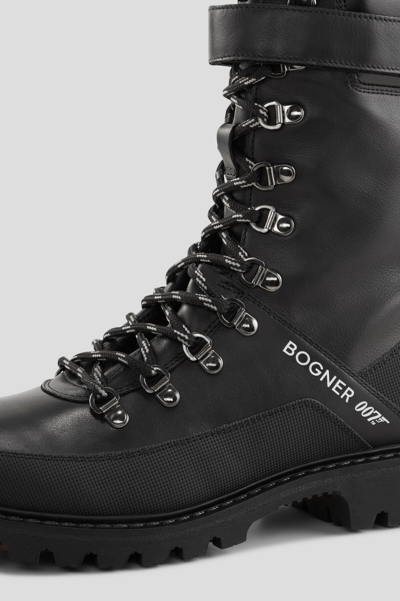 BOGNER Helsinki X Bond 007 Boots With Spikes Schwarz | LD5608391