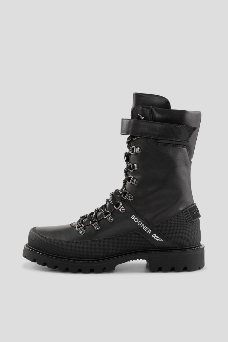 BOGNER Helsinki X Bond 007 Boots With Spikes Schwarz | LD5608391