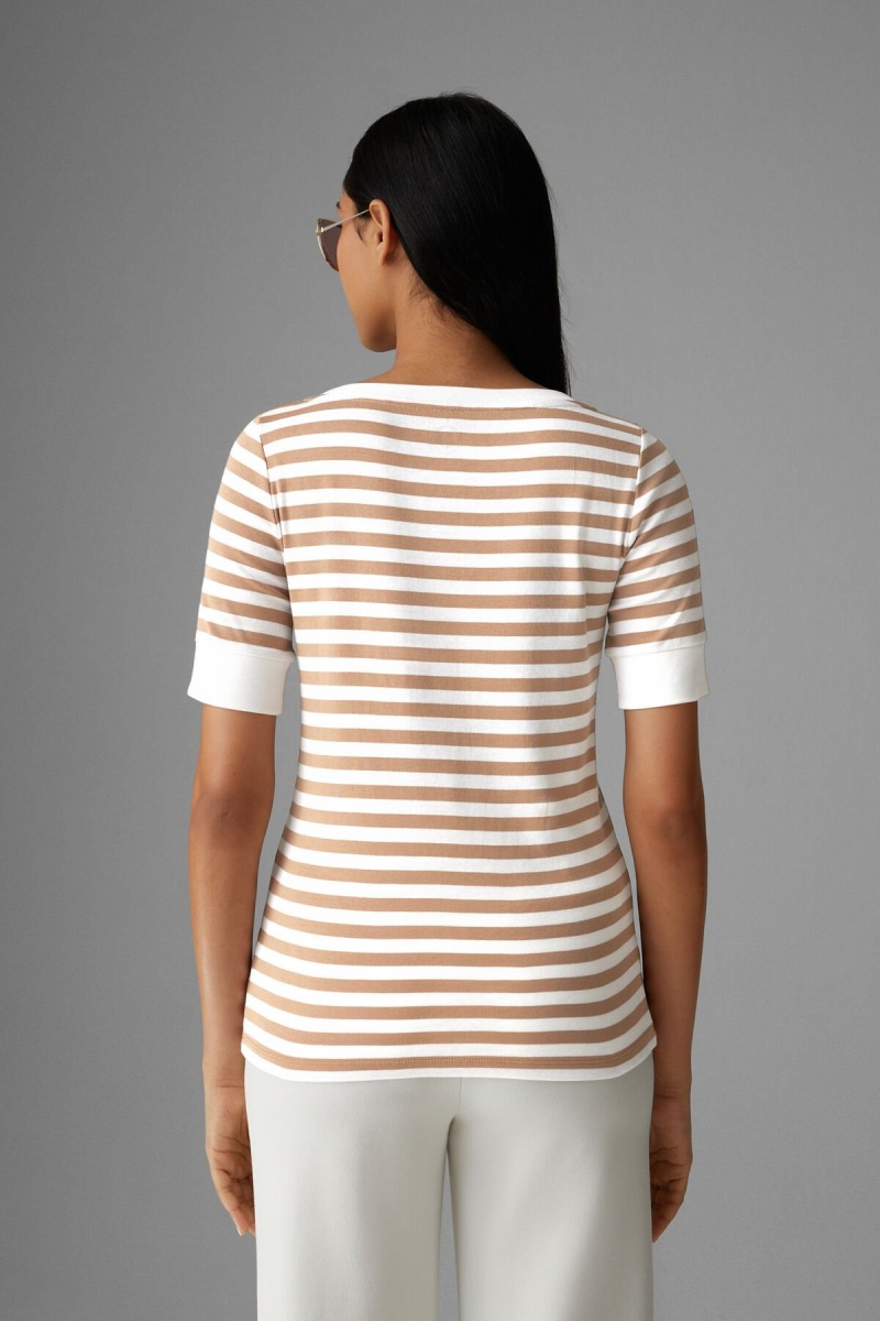 BOGNER Jackie T-shirt Beige | CO9654831